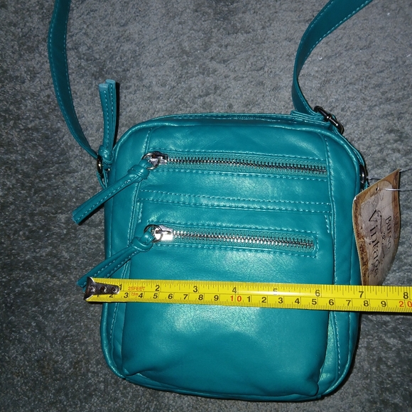 Bueno Vintage Green Crossbody Bag New - Picture 3 of 13